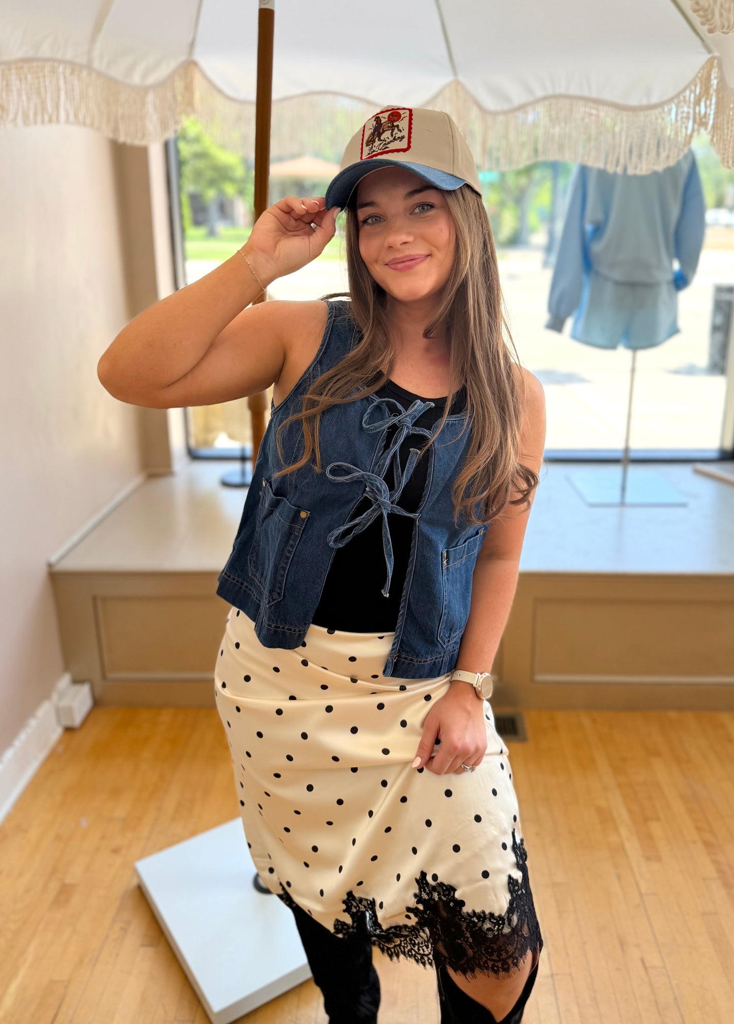 Blake Polka Dot Skirt