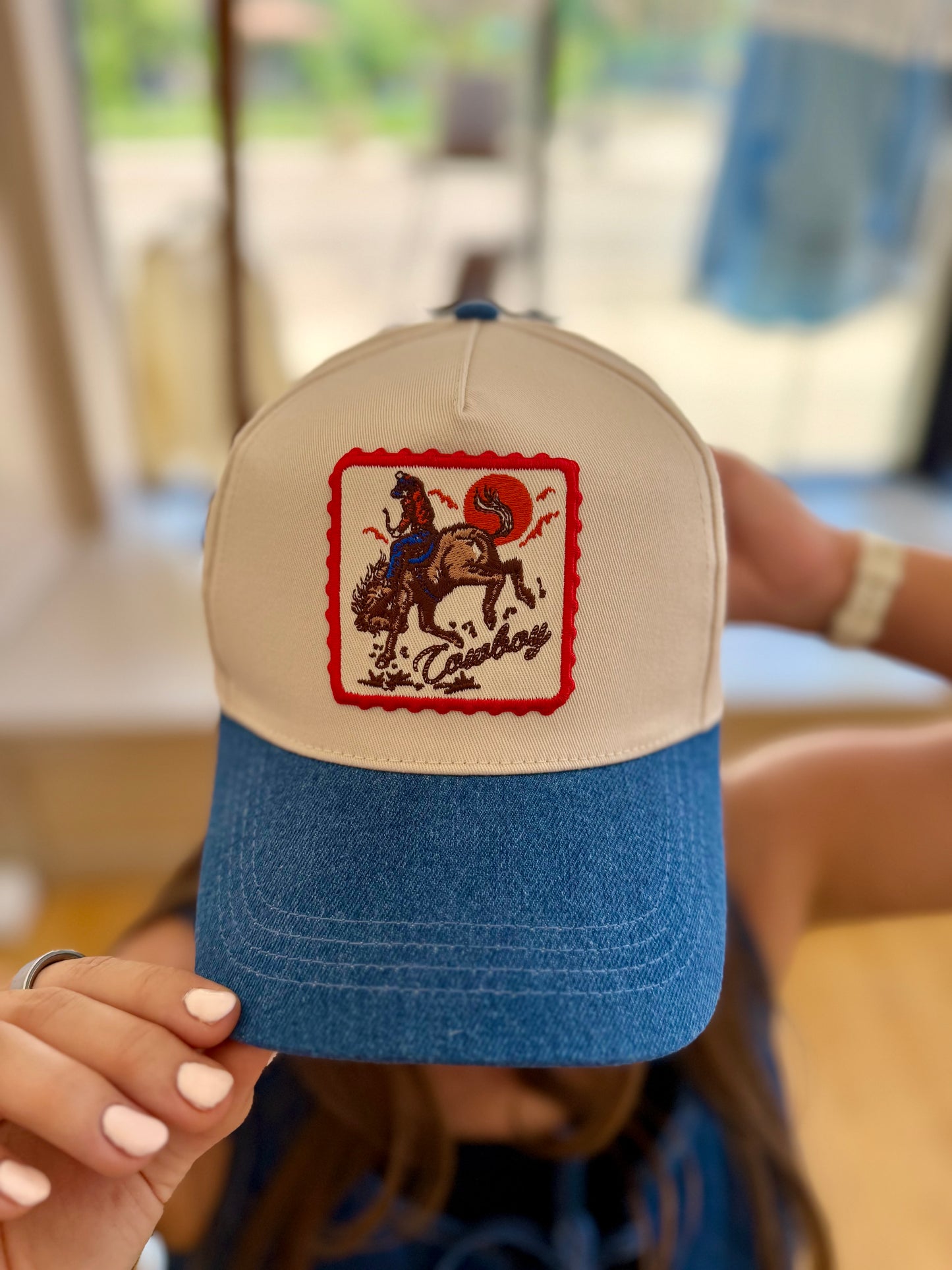 Retro Rodeo Trucker Hat