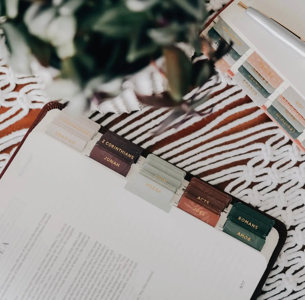 Jewel Tone Bible Tabs