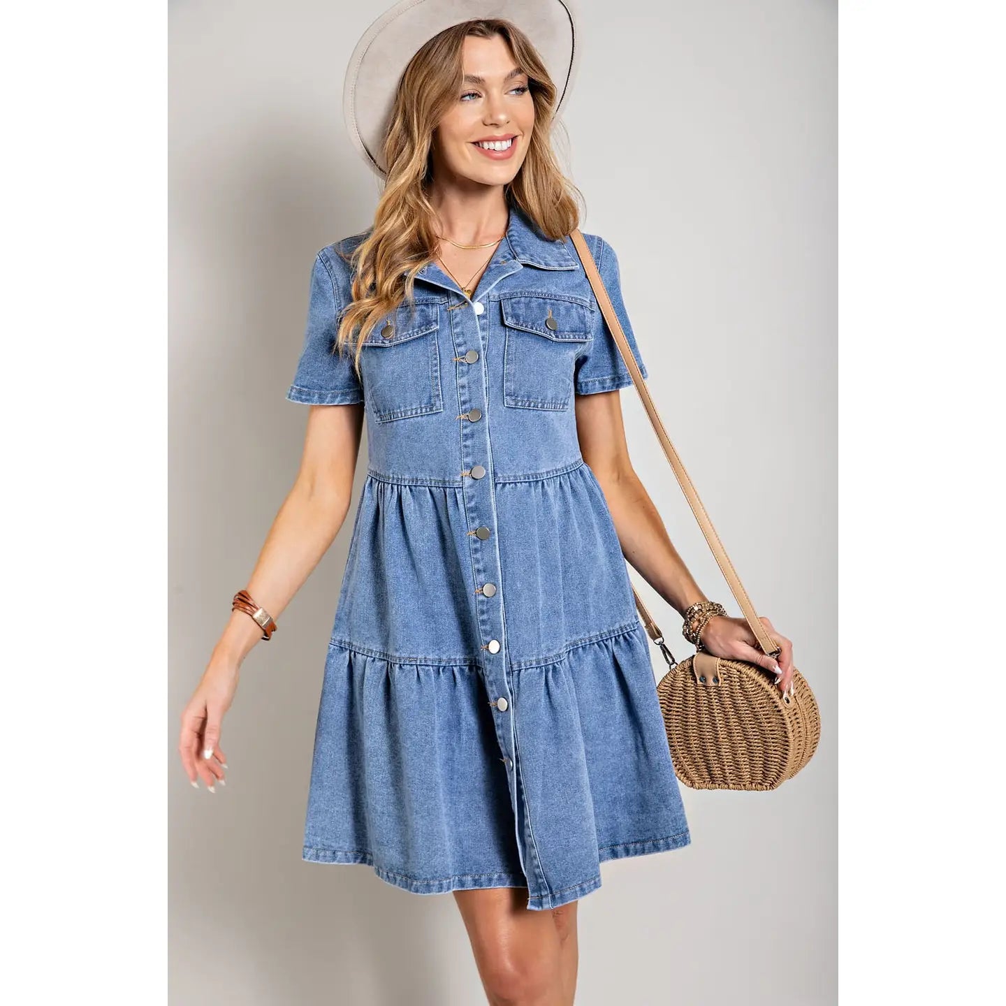 Morgan Denim Dress