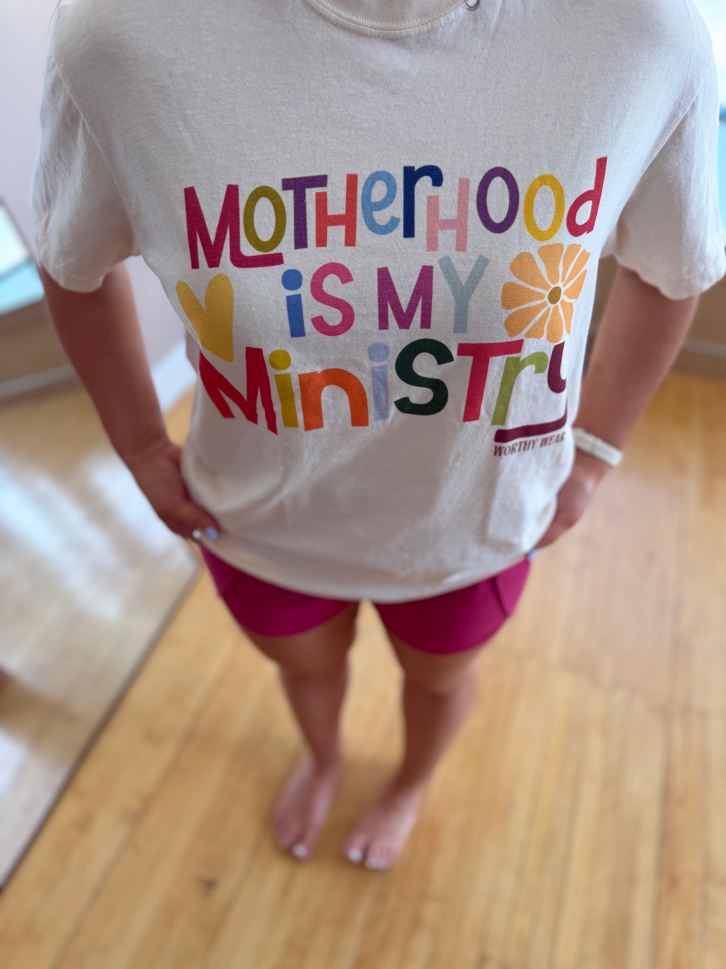 Motherhood Is My Ministry Tee