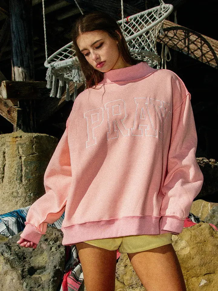 Pray Mock Neck (Pre-Order)