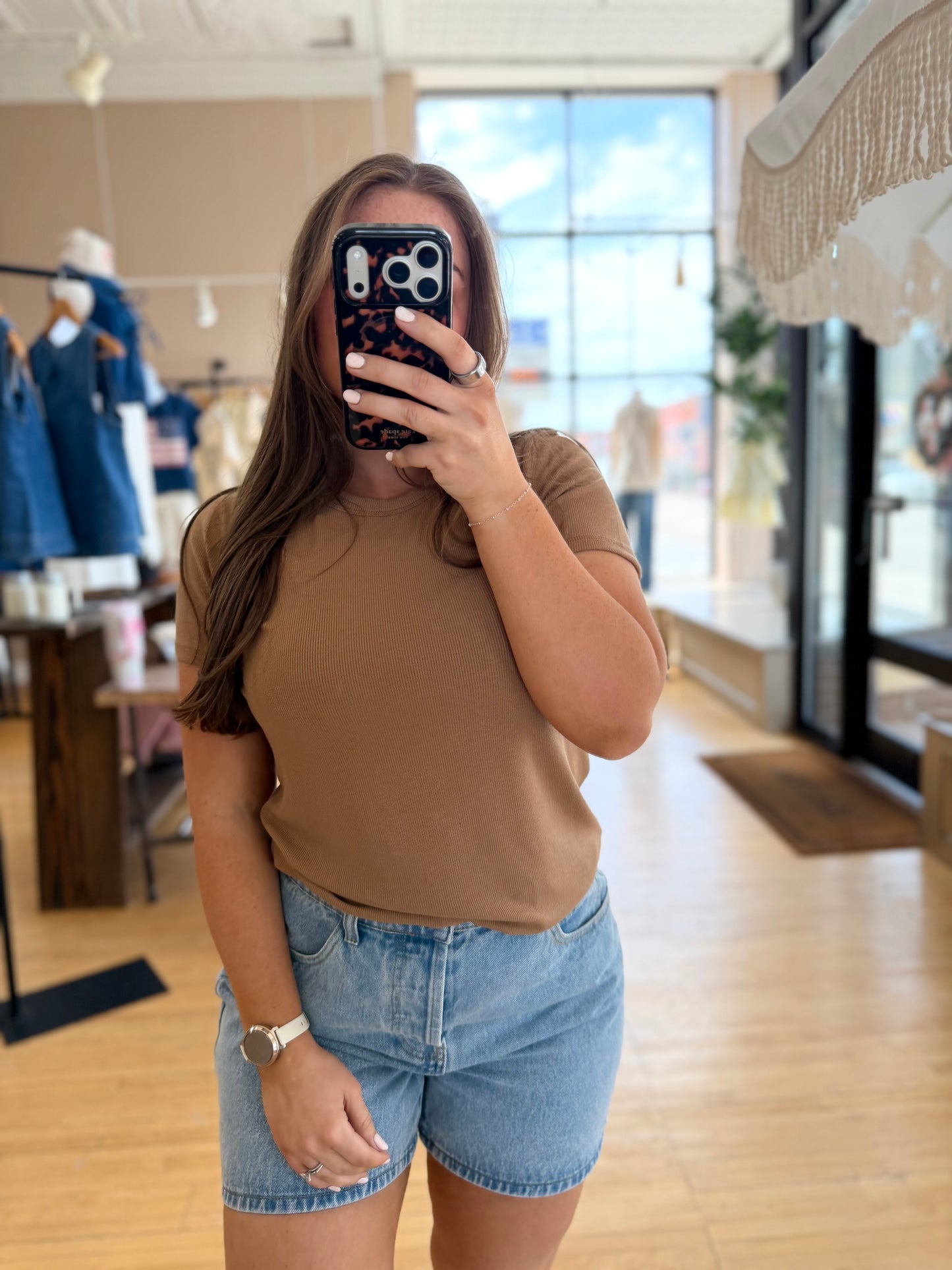 Bobbie Ribbed Top