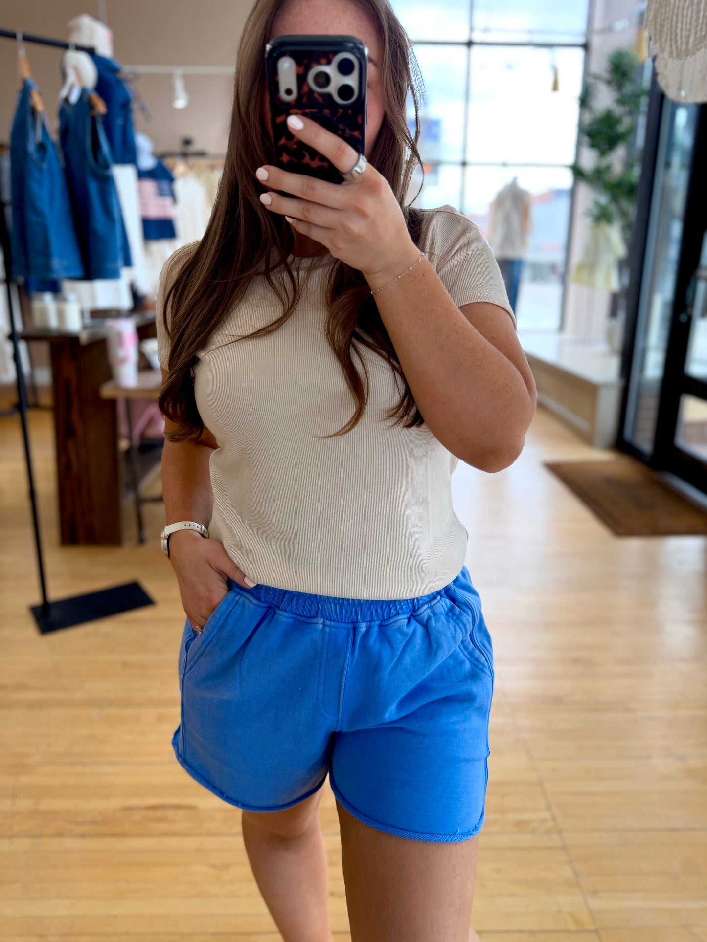Stevie Ribbed Top
