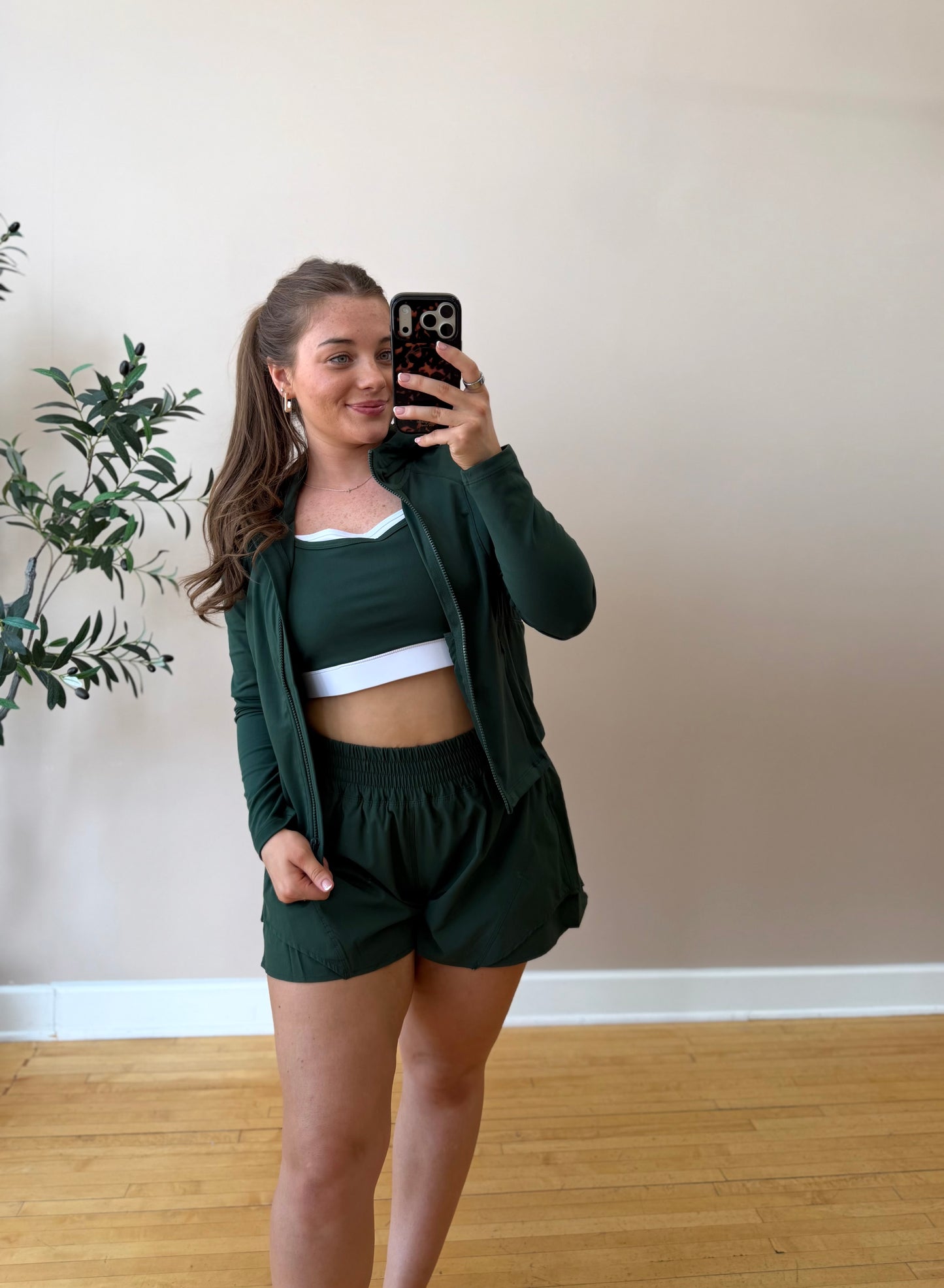 Contrast Sports Bra