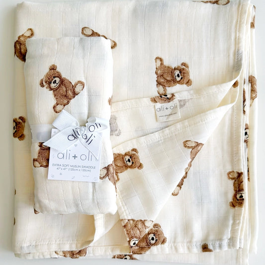Teddy Bear Swaddle
