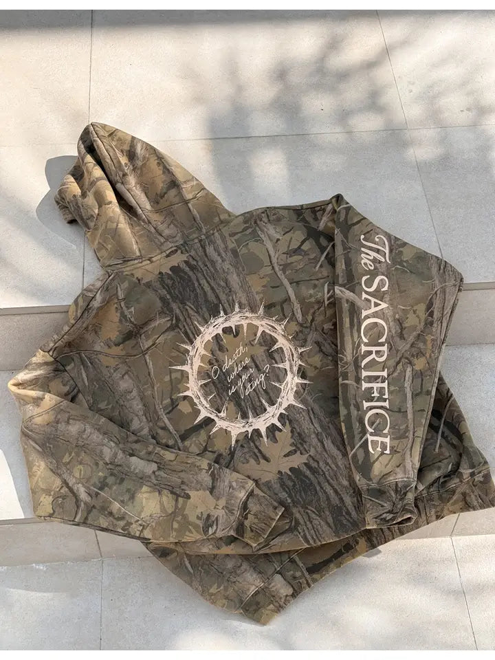 The Sacrifice Camo Hoodie