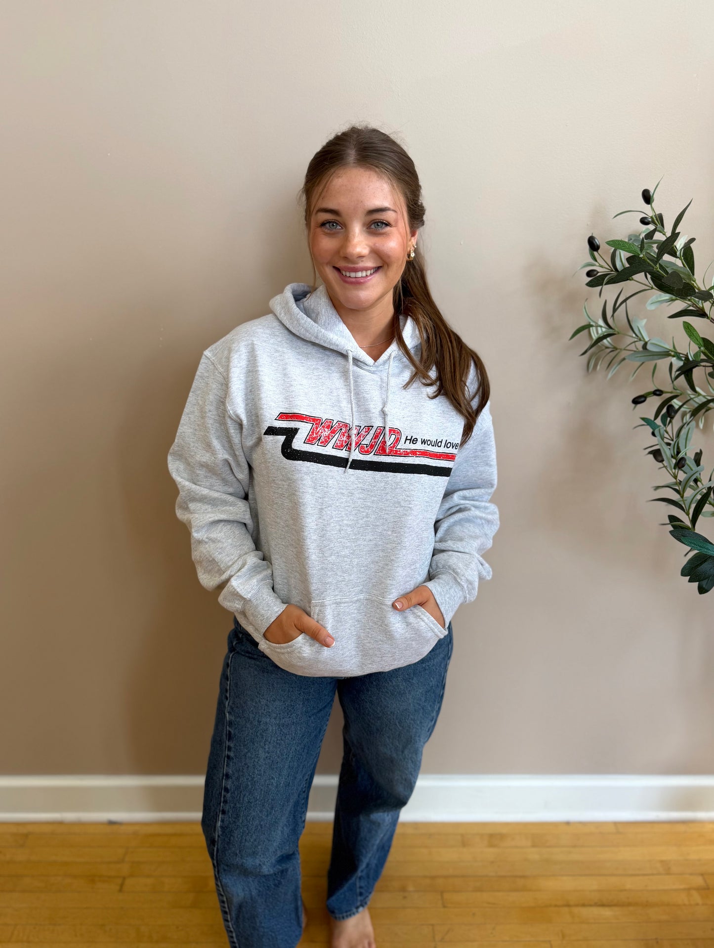 Vintage WWJD Hoodie