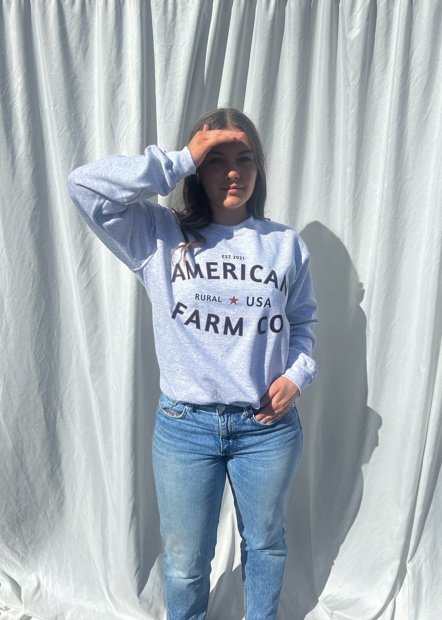 American Farm Co Crewneck