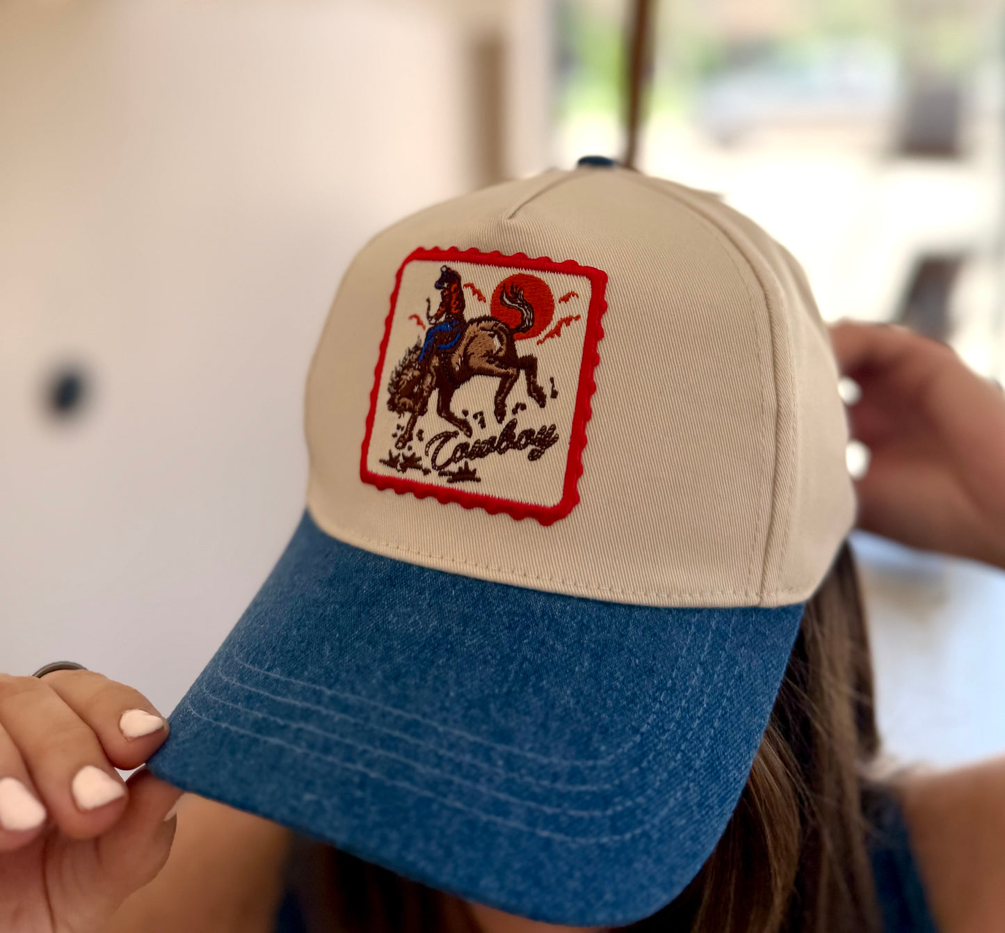 Retro Rodeo Trucker Hat
