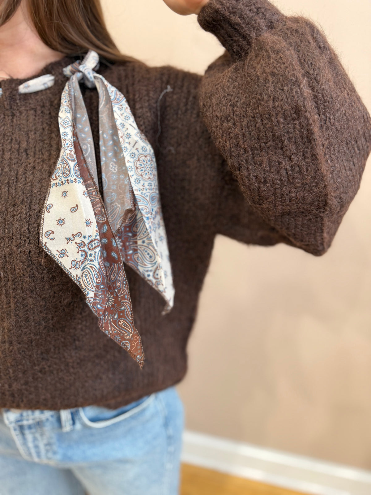 The Scarf Sweater