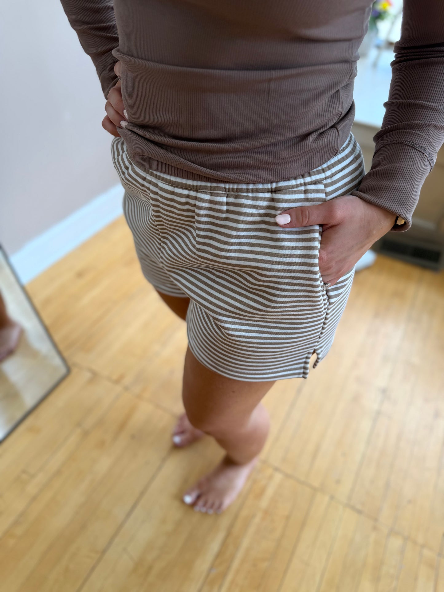 Indie Stripped Shorts