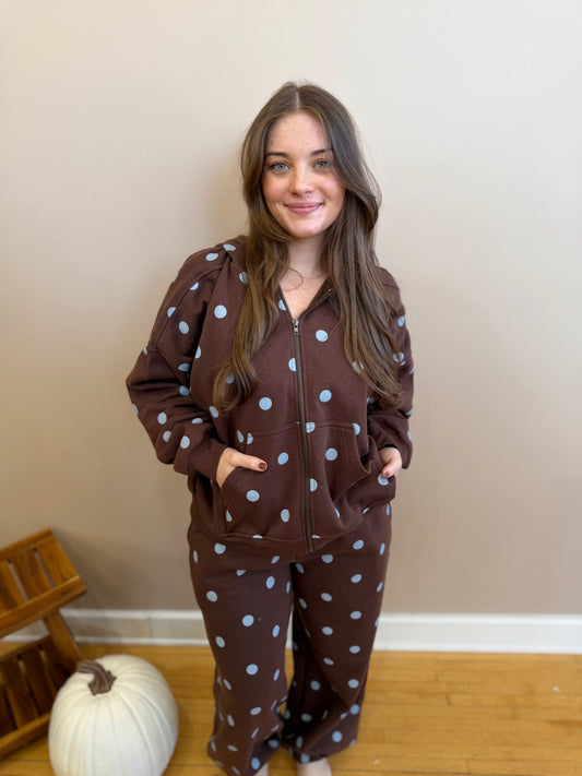 Polka Dot Lounge Set