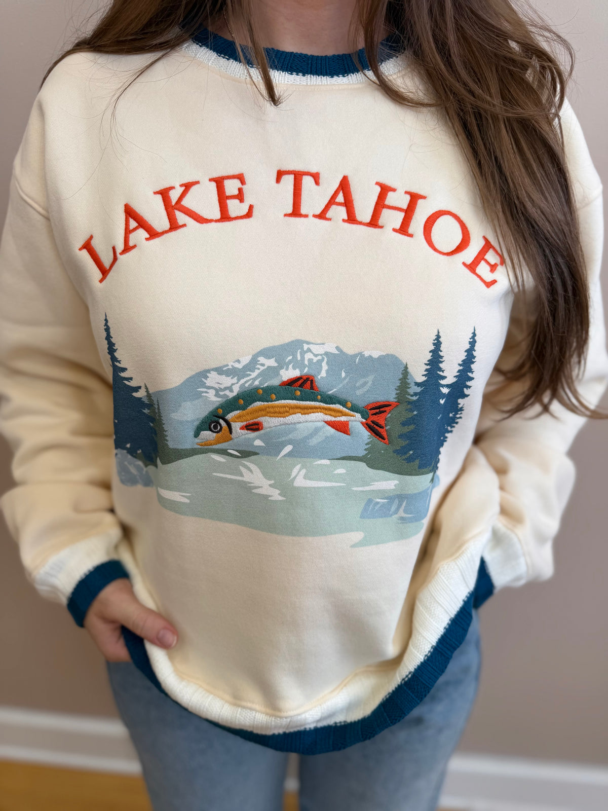 Lake Tahoe Crewneck