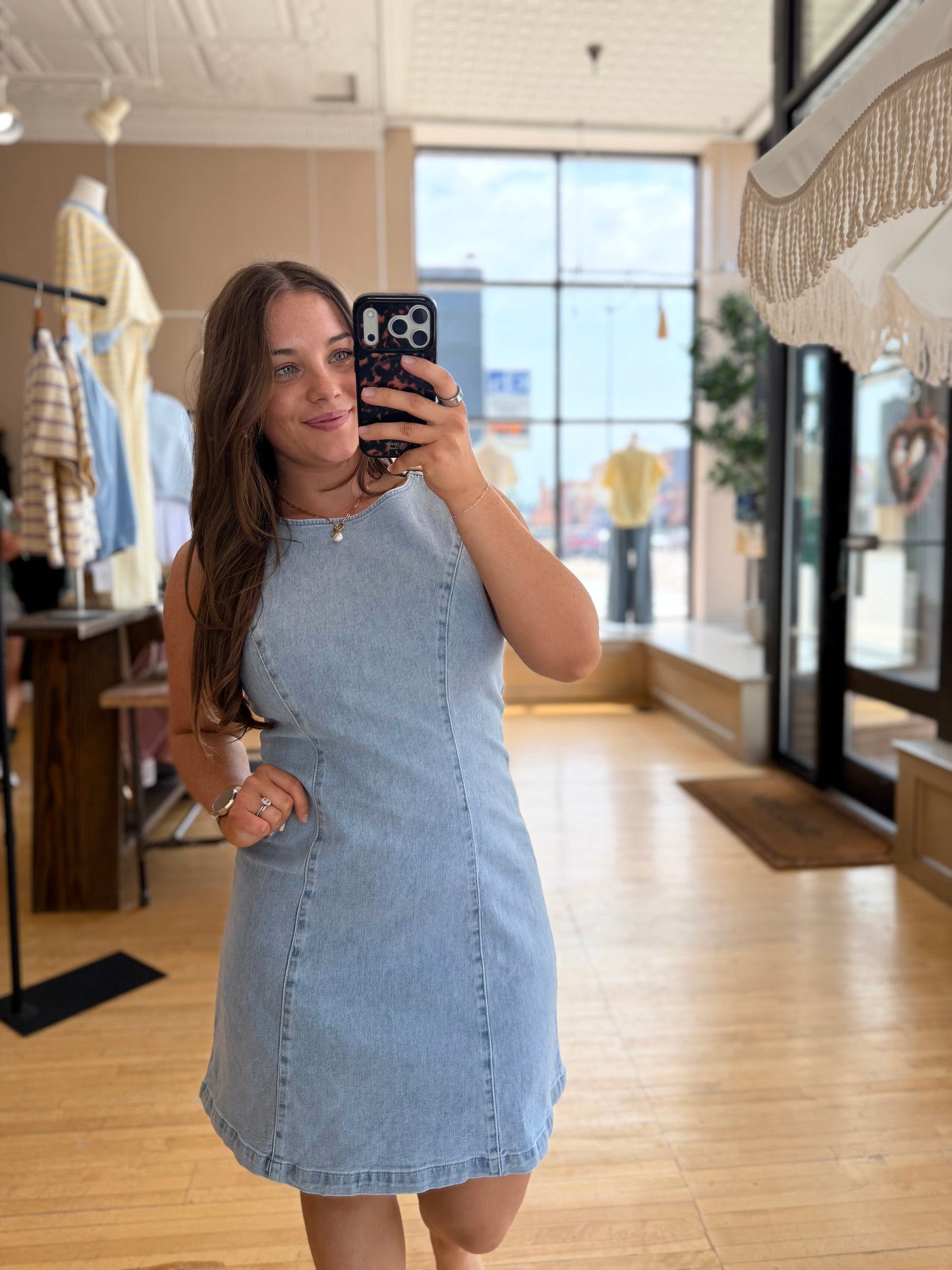 Annie Denim Dress