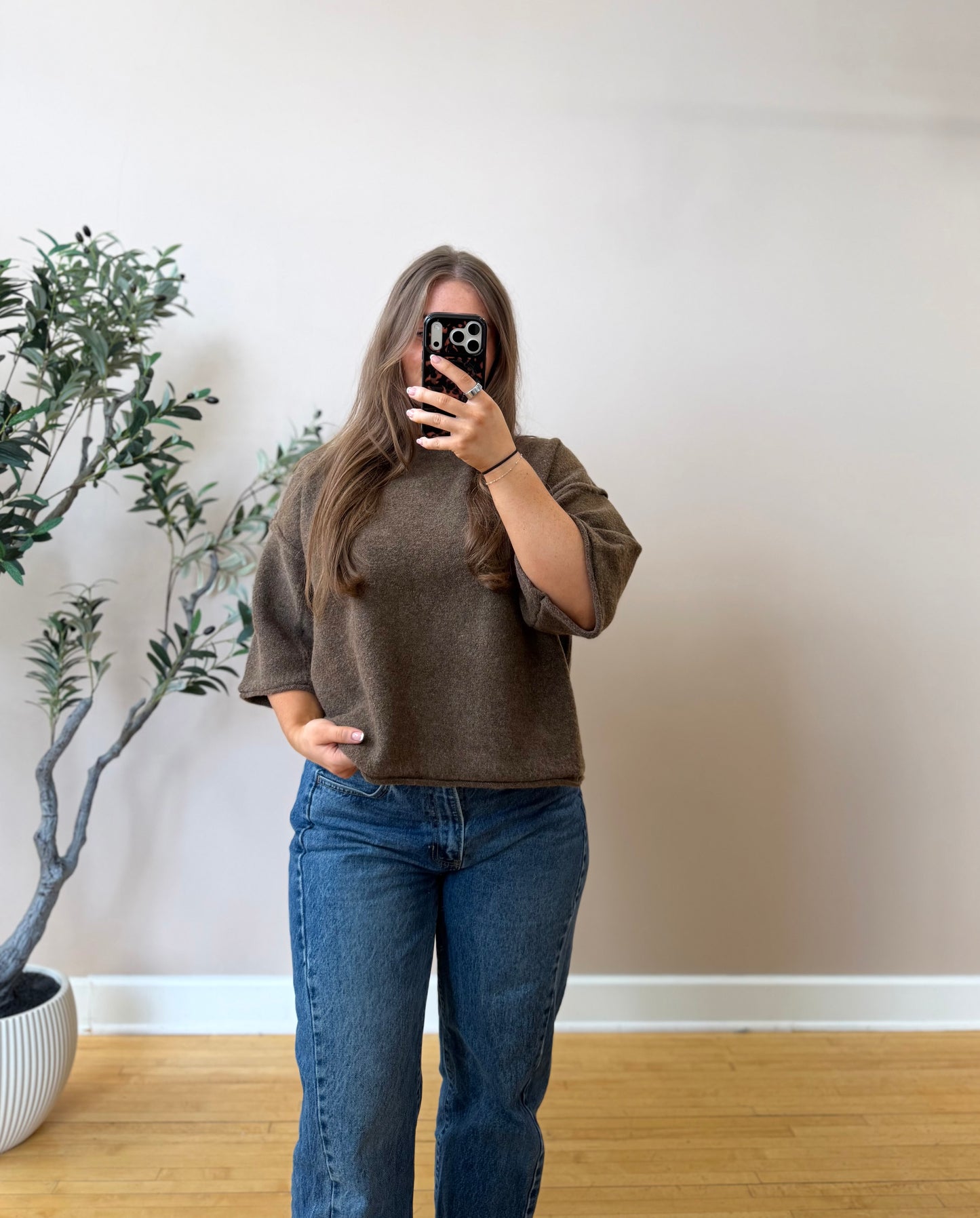 Alana Short Sleeve Sweater
