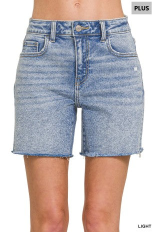 Jean Shorts (Curve Friendly)