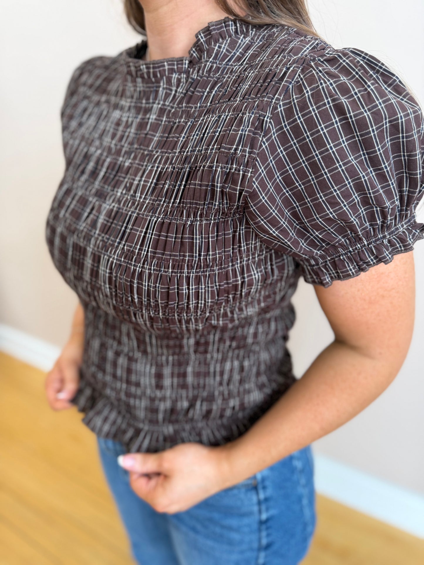Luna Smocked Top