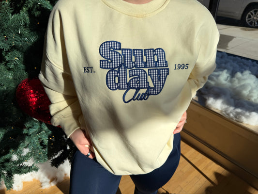Sunday Club Crewneck