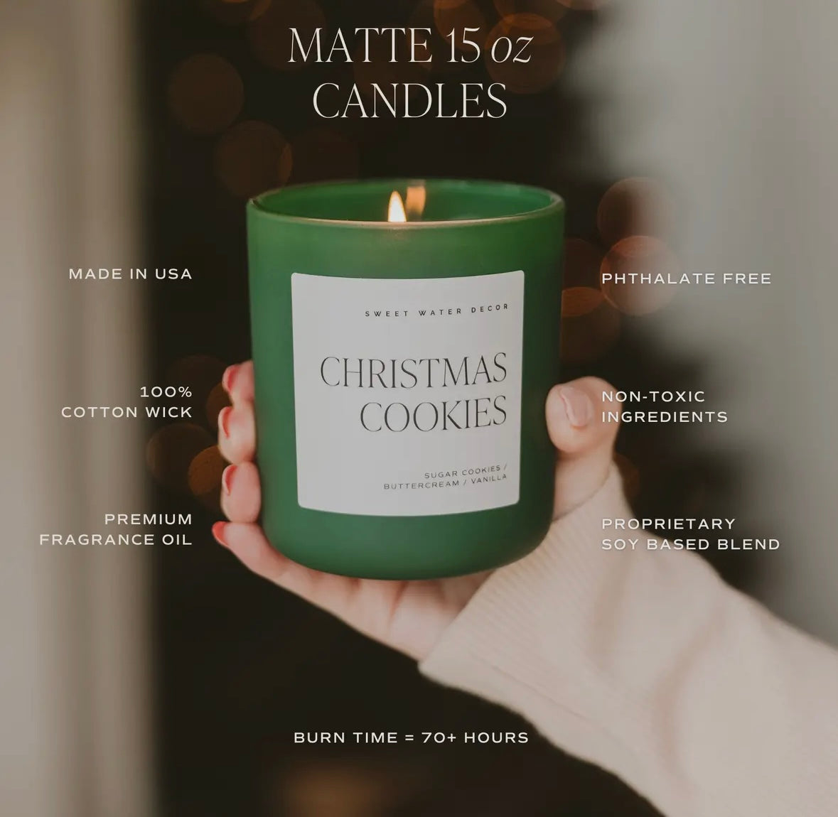 Christmas Cookies Candle