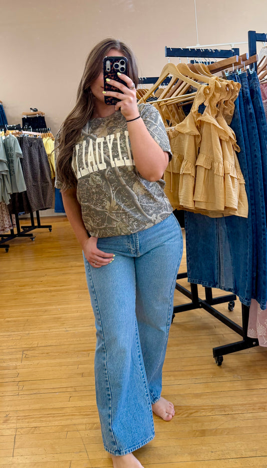 Dilly Dally Camo Tee