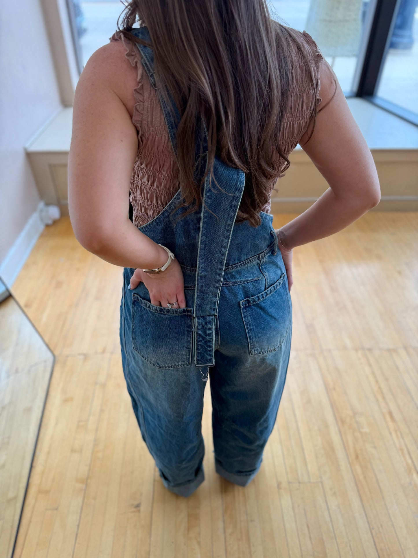 Denim Overalls