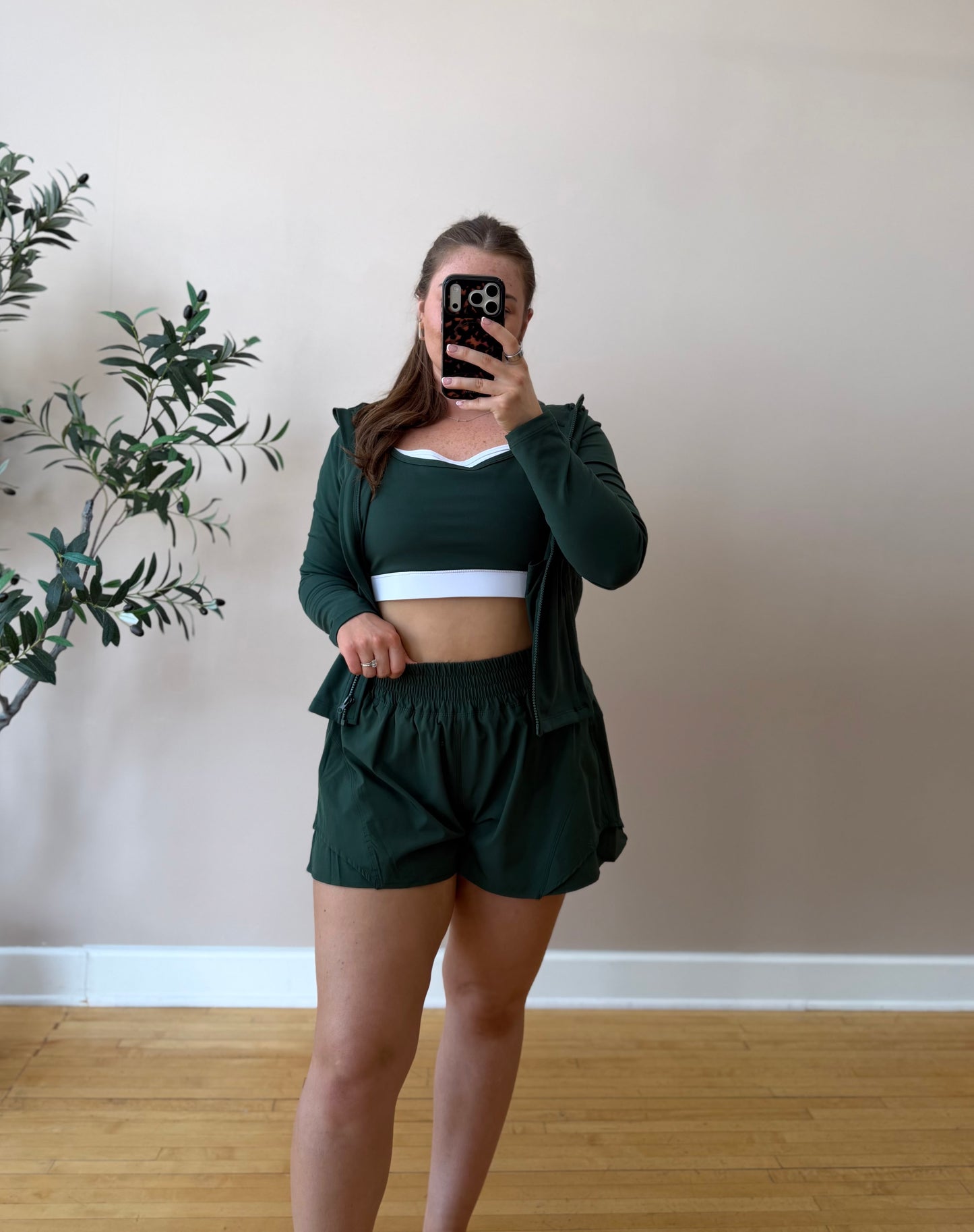 Contrast Sports Bra