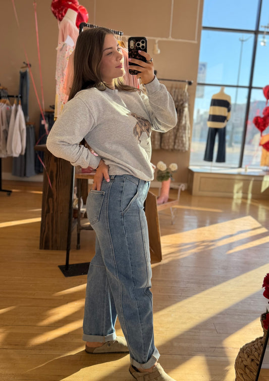 Jenny Barrel Jeans