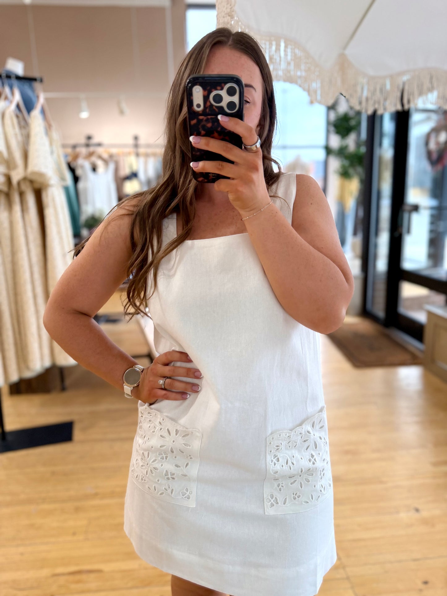 Lucy Linen Dress