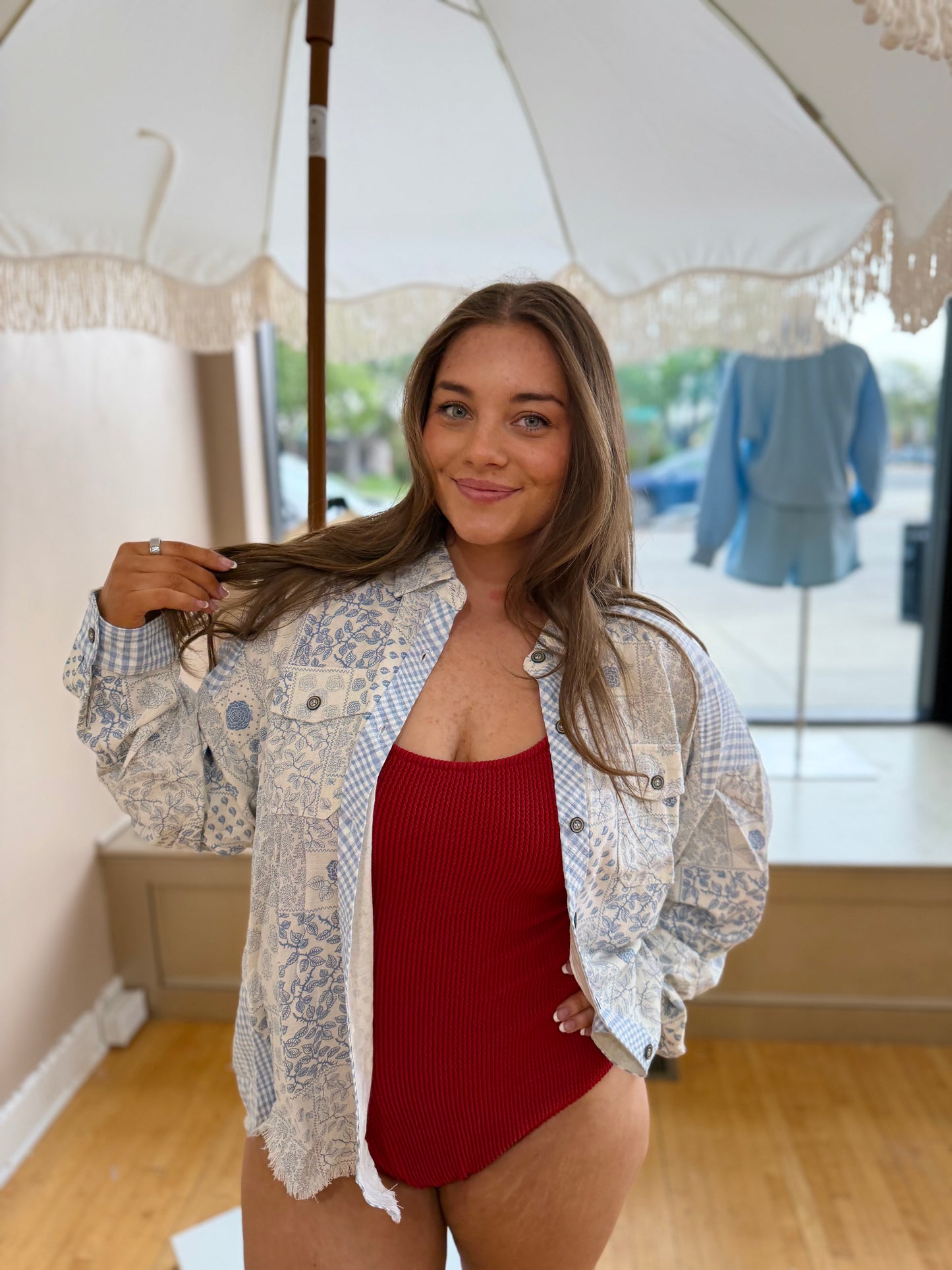 Bandana Button Down