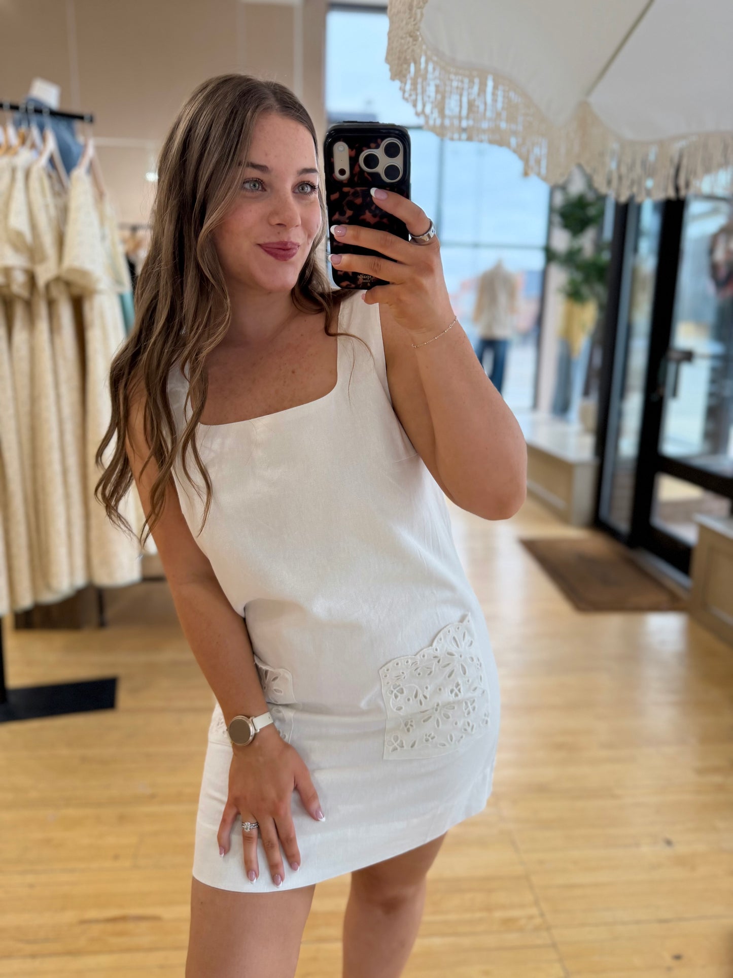 Lucy Linen Dress