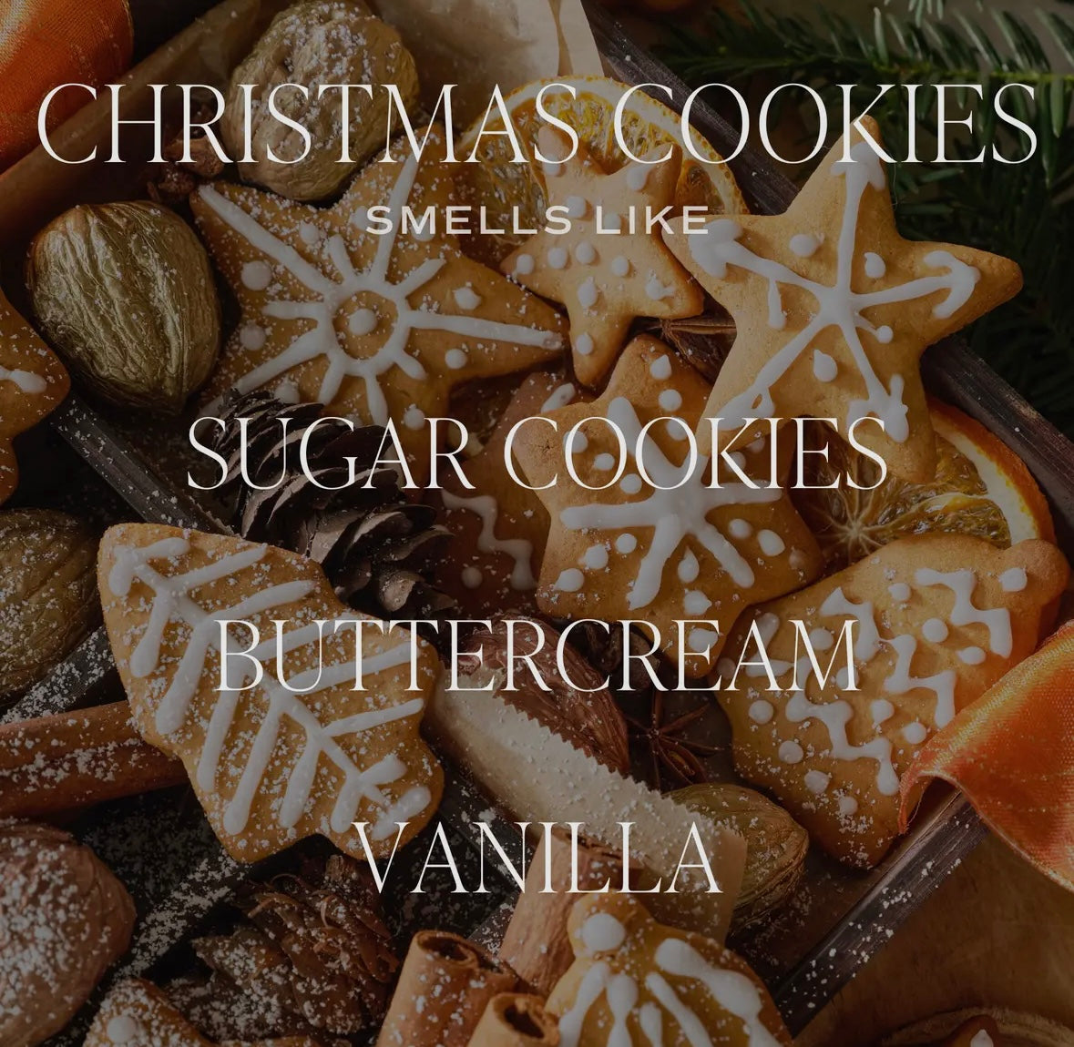 Christmas Cookies Candle