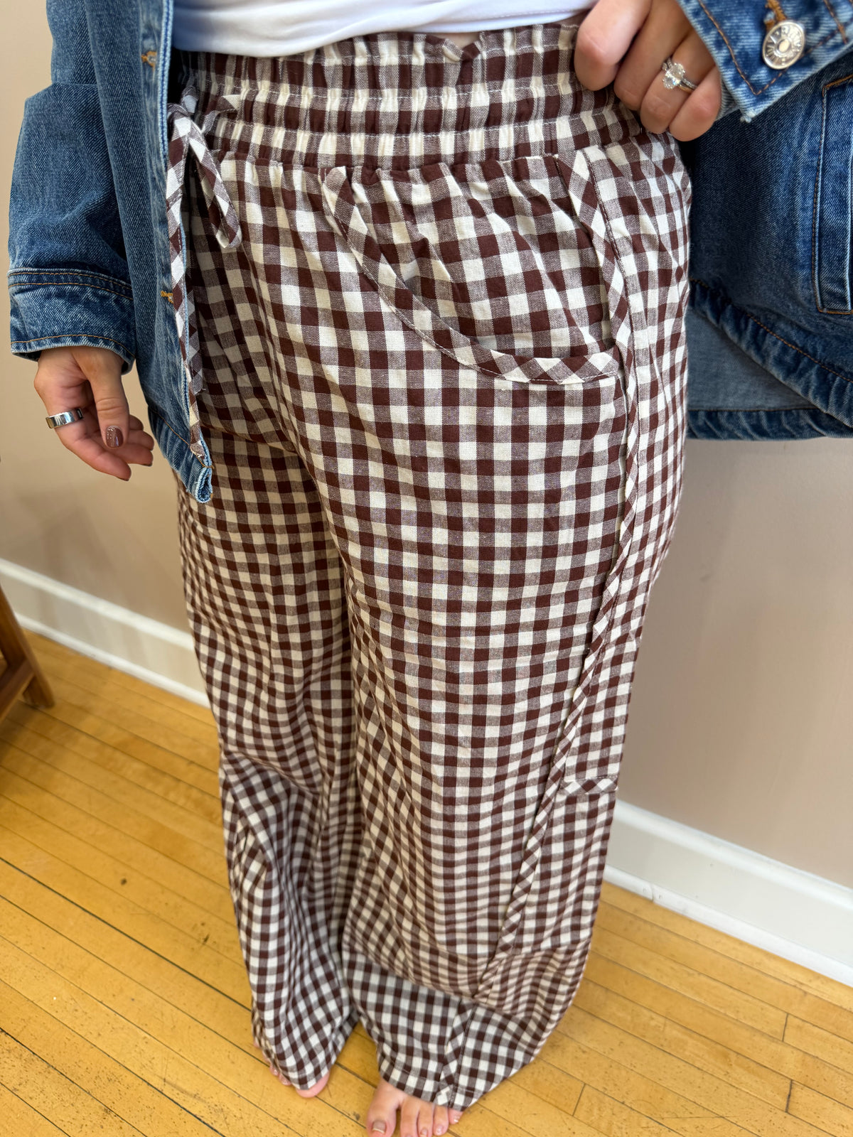 Carrie Gingham Pants