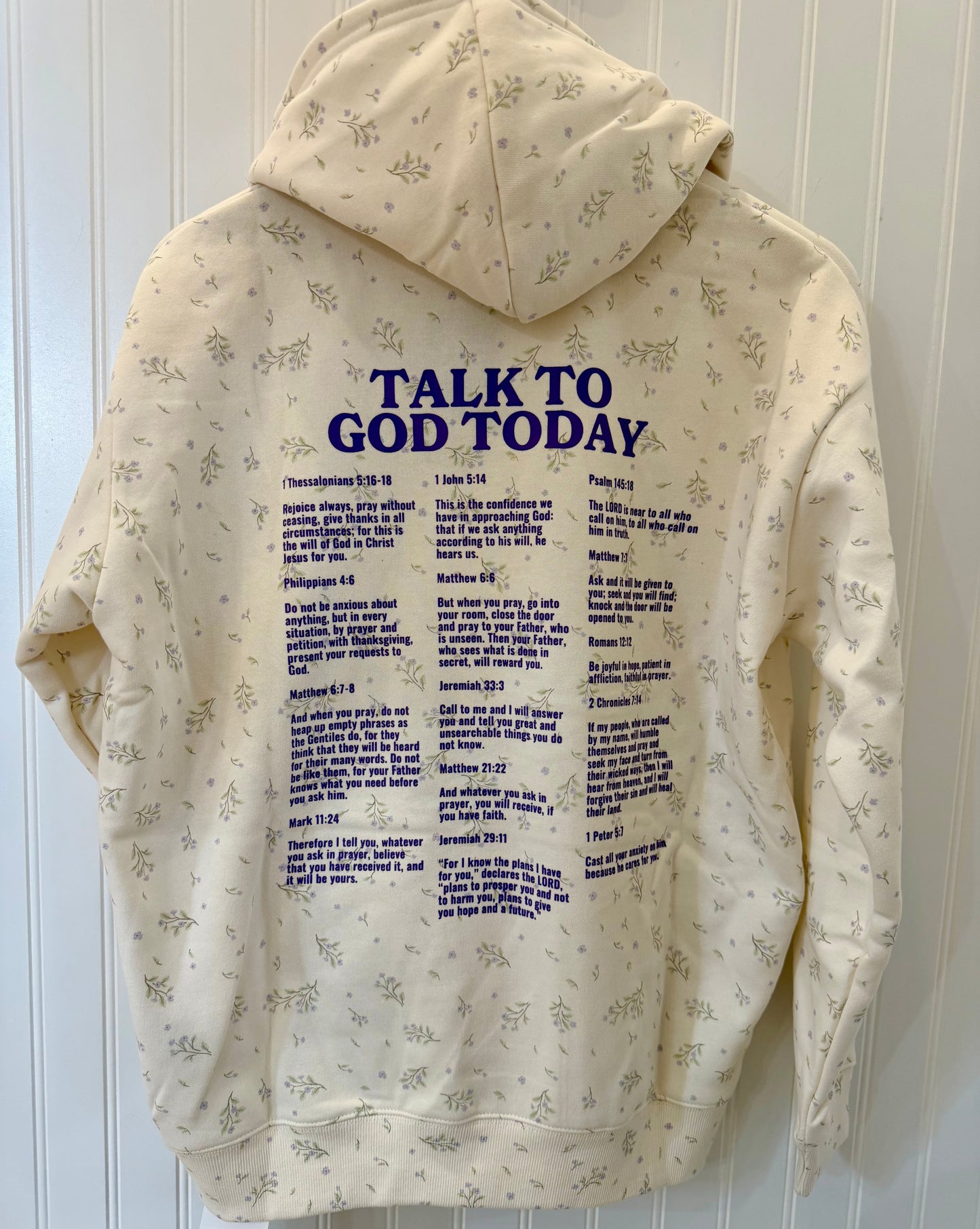 Talk To God Today Hoodie