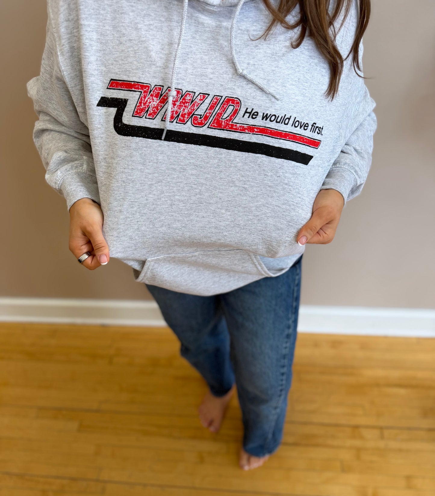 Vintage WWJD Hoodie