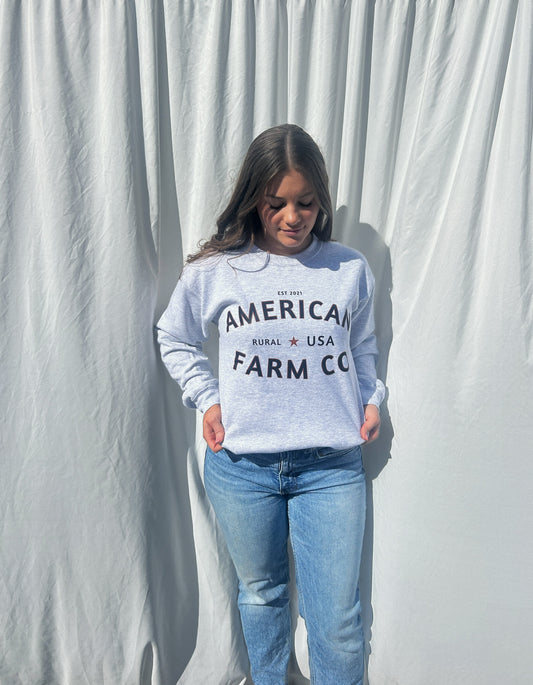 American Farm Co Crewneck