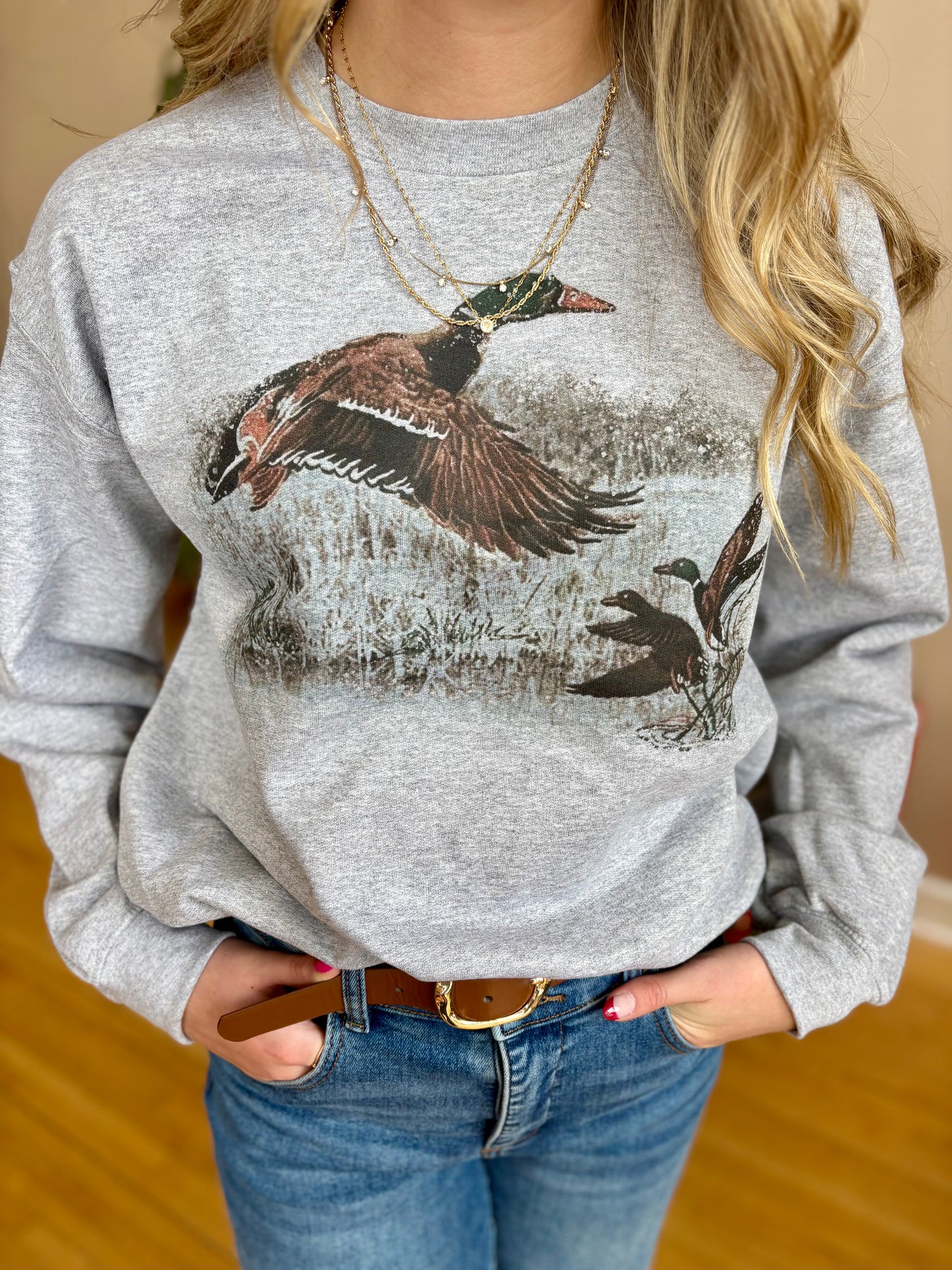 Retro Duck Crewneck