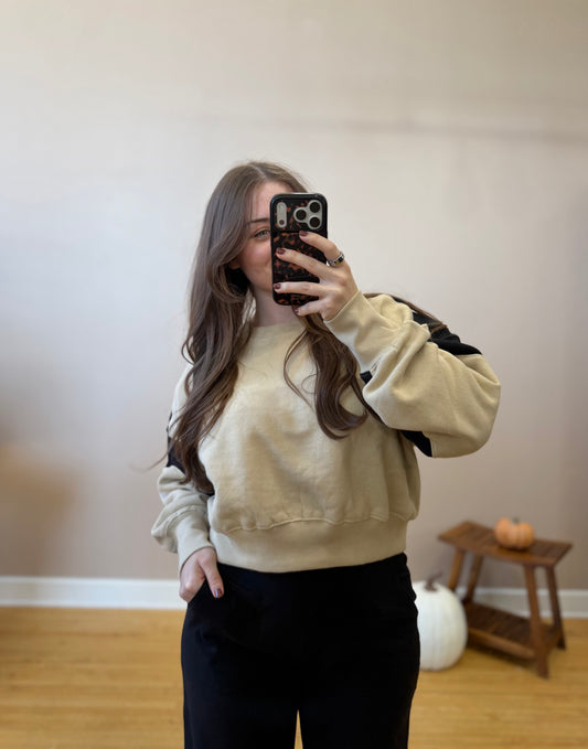 Katie Cropped Crewneck