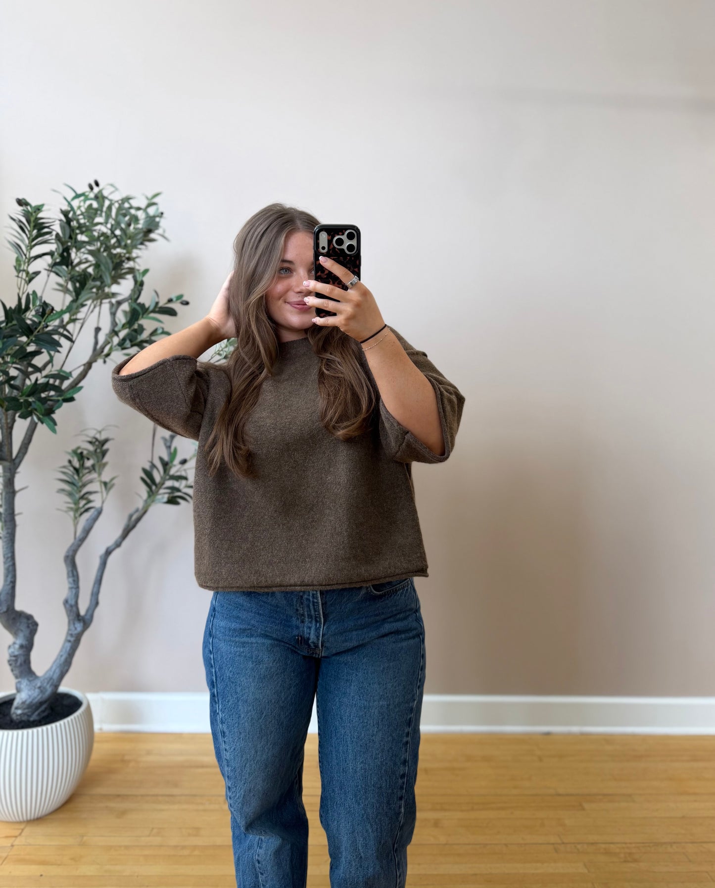 Alana Short Sleeve Sweater