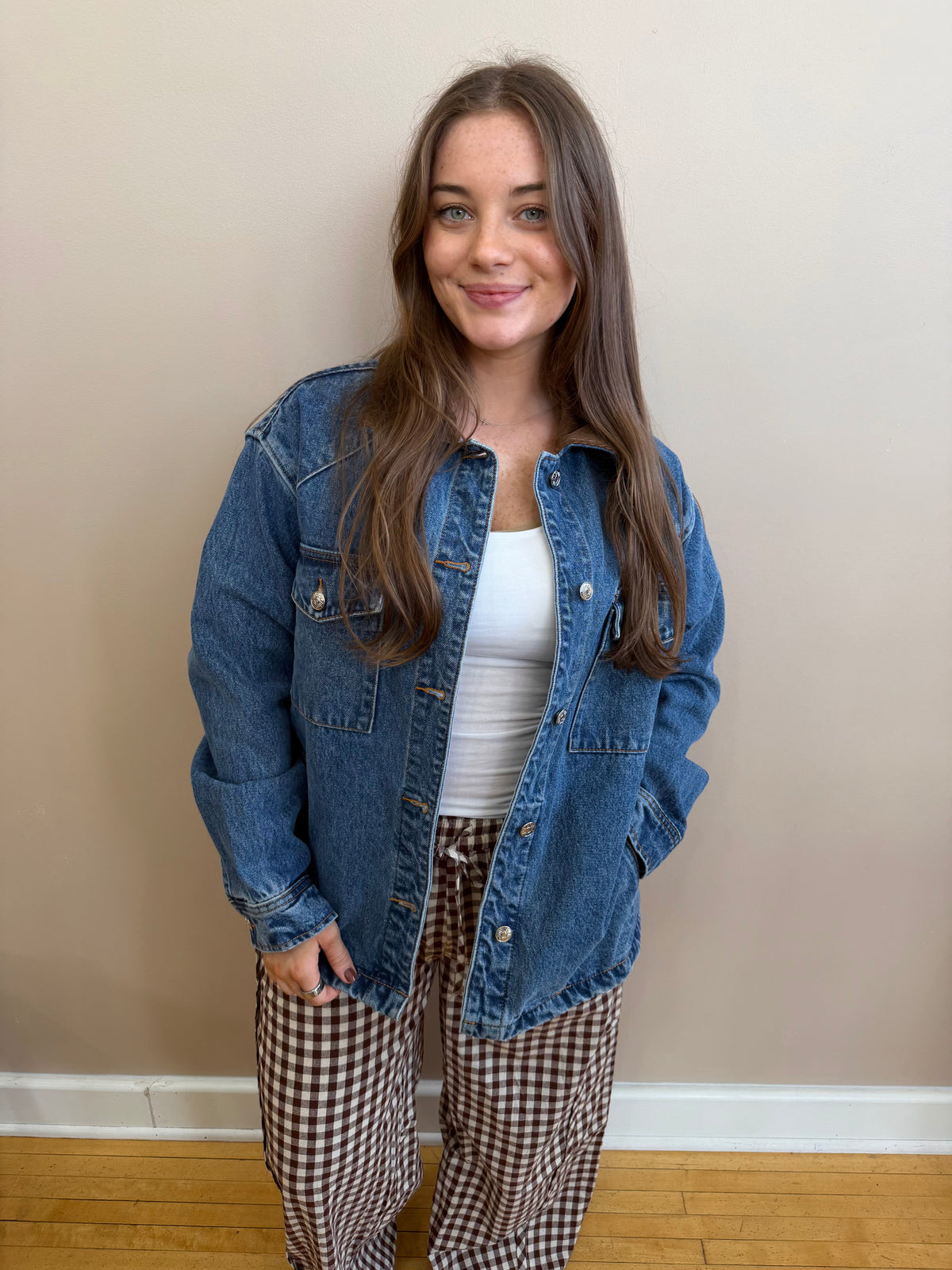 Denim Corduroy Jacket
