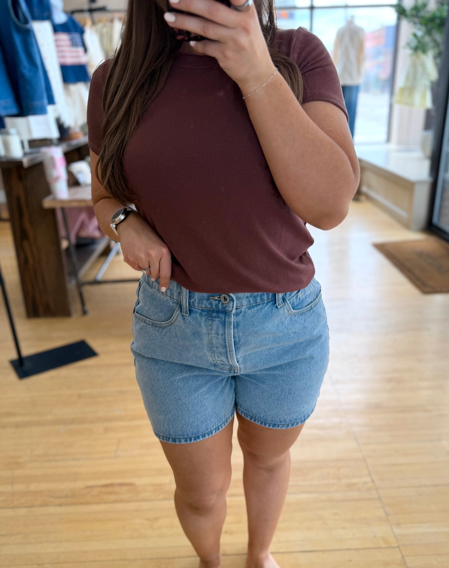 Bobbie Ribbed Top