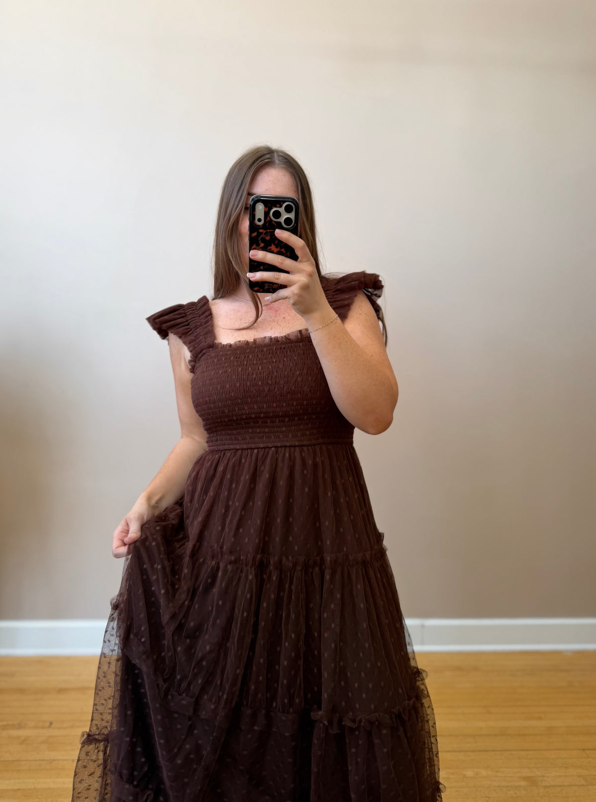 Bella Smocked Midi Dress