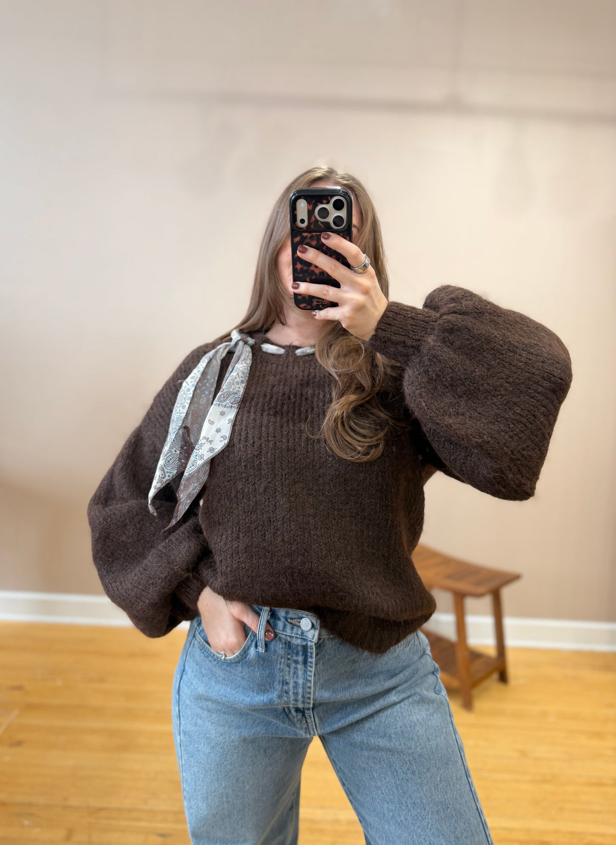 The Scarf Sweater