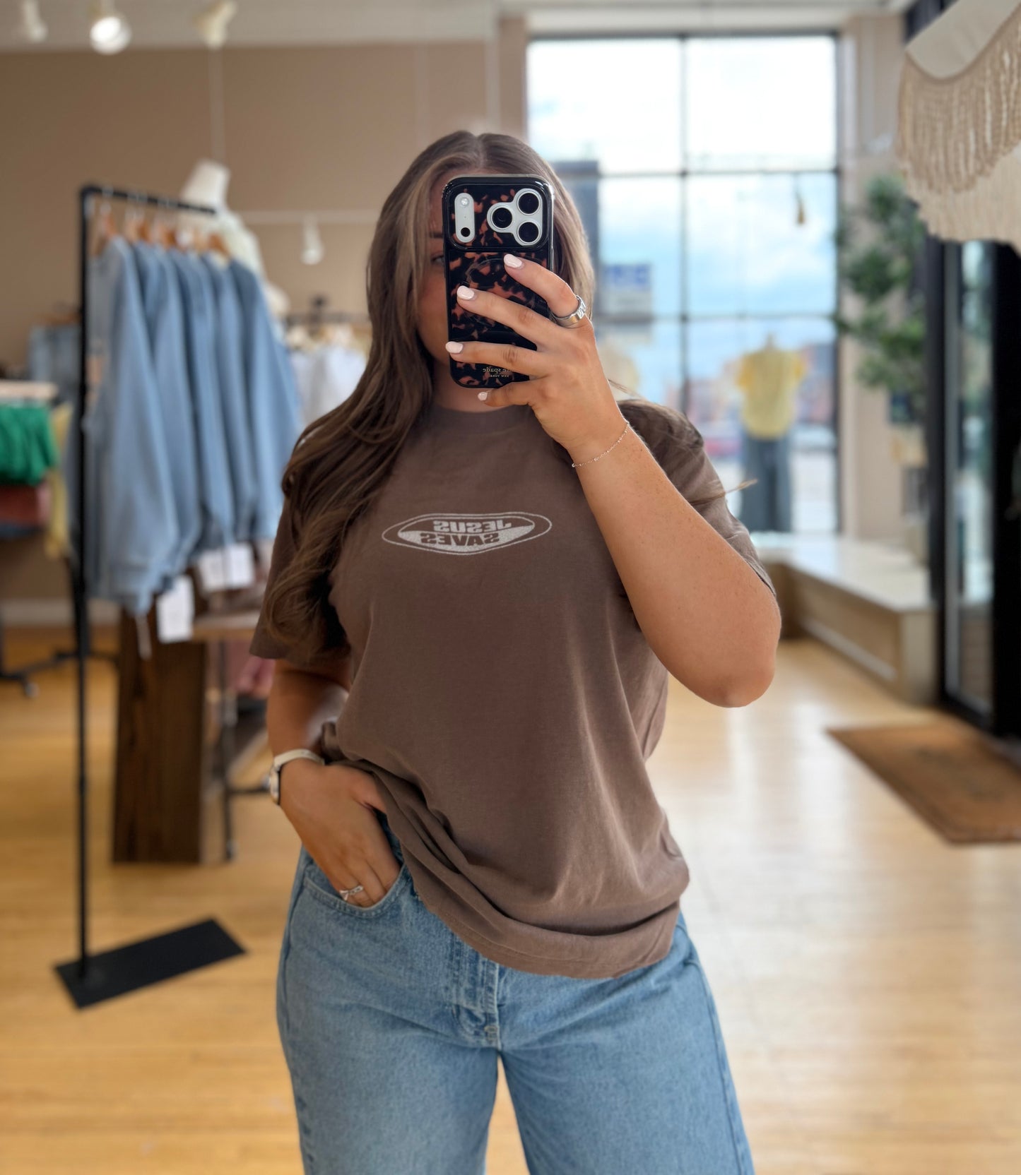 Jesus Saves Tee