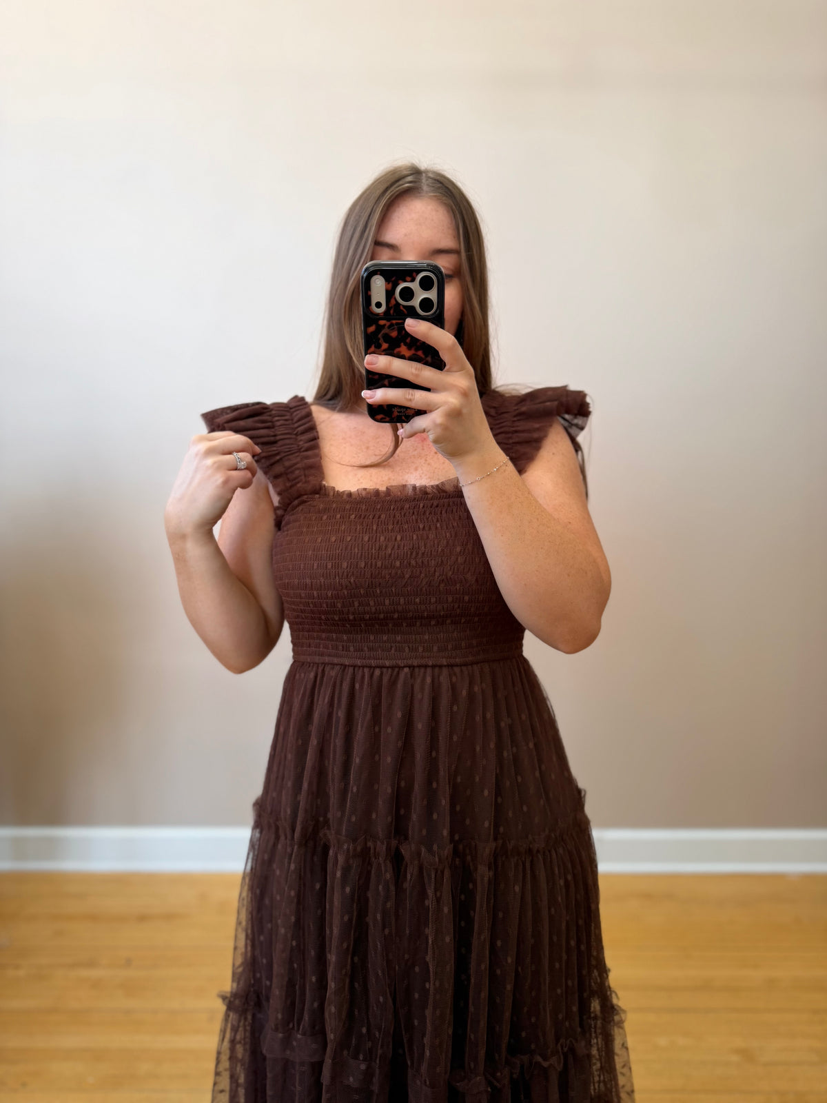Bella Smocked Midi Dress