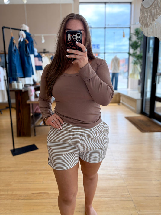 Indie Stripped Shorts