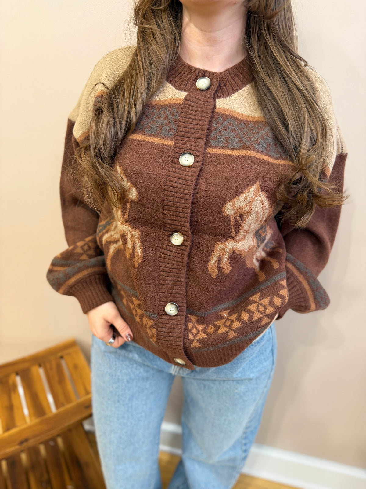 Western Sweater Cardigan