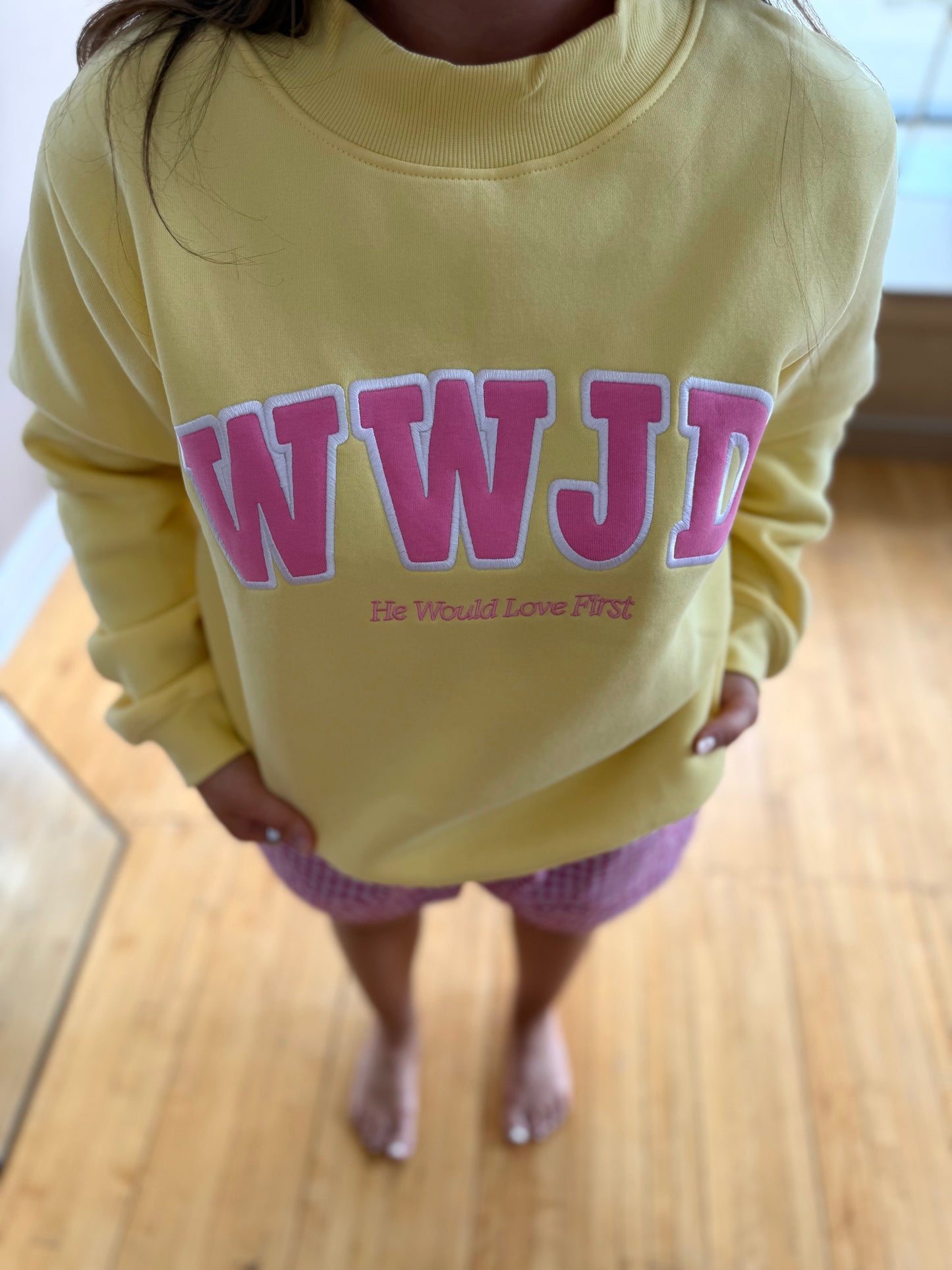 WWJD Mock Neck