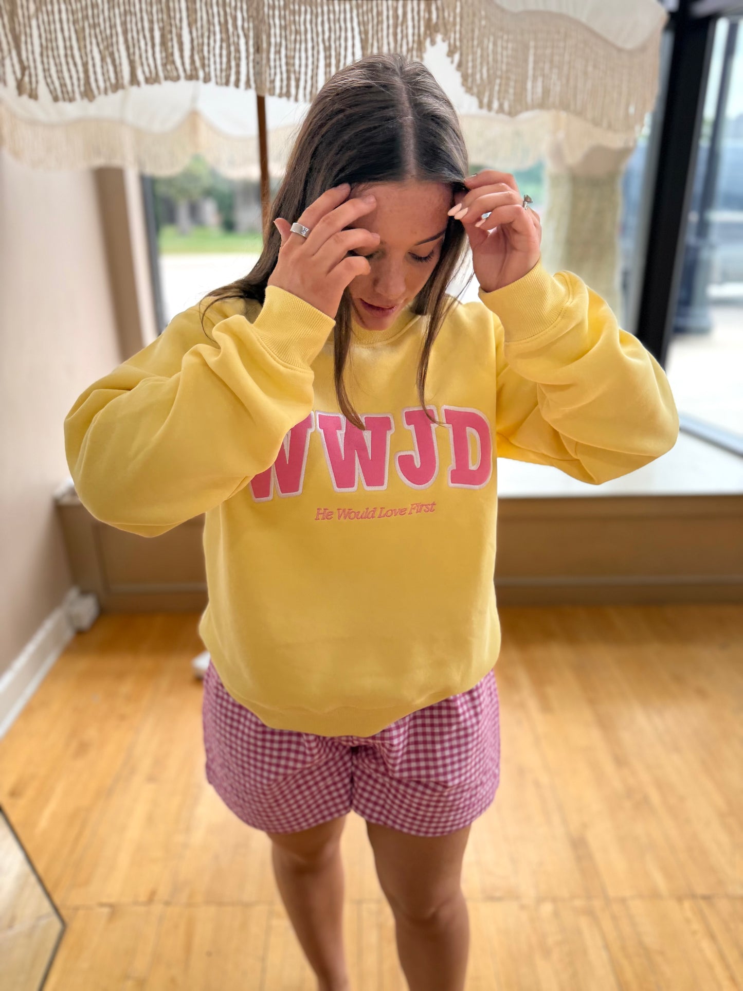 WWJD Mock Neck