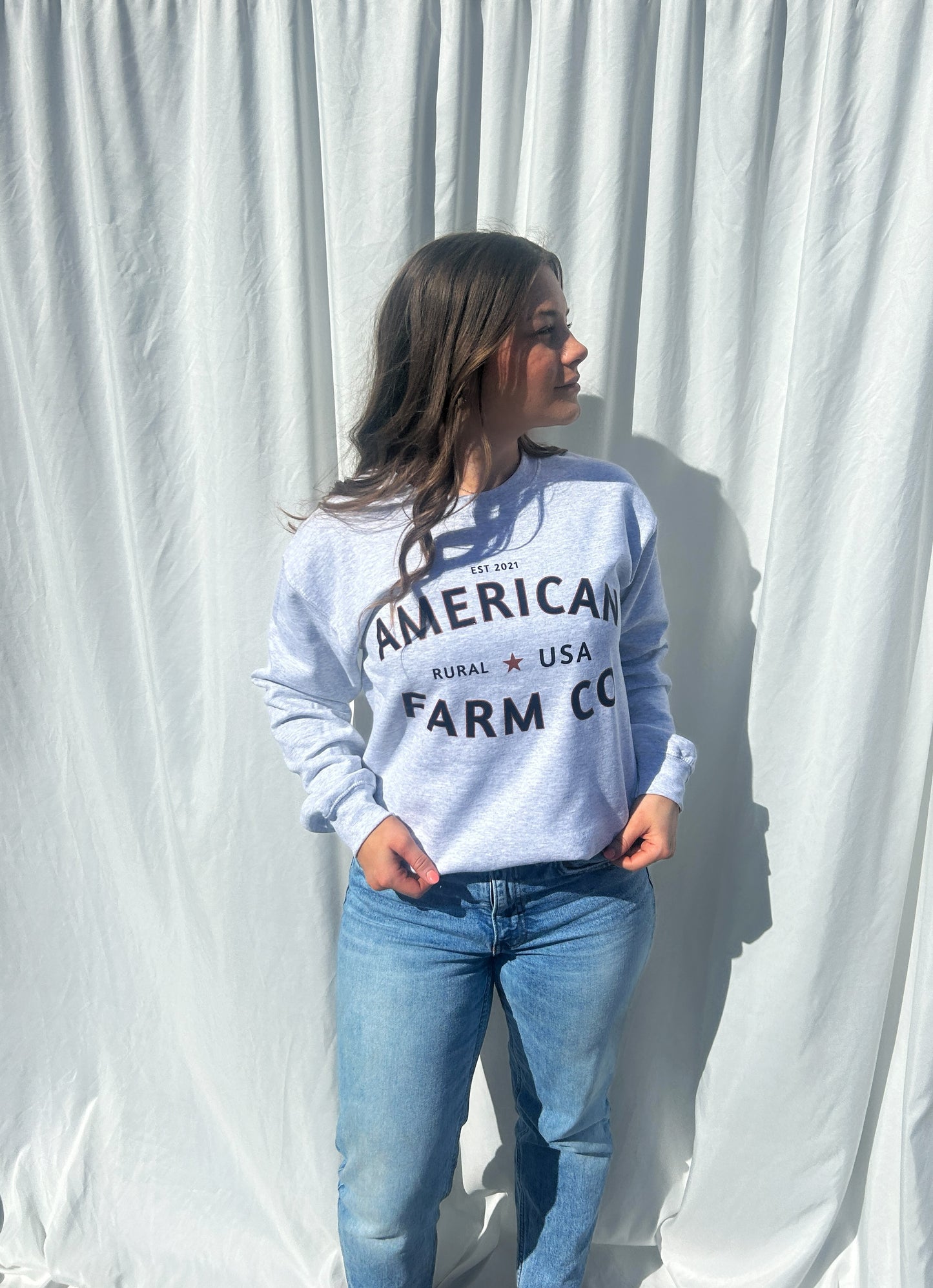 American Farm Co Crewneck